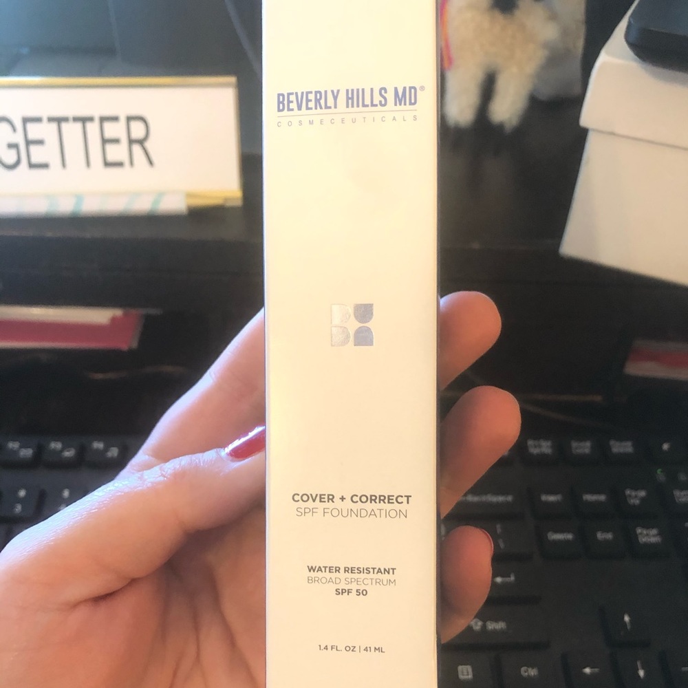 Medium cover + correct full coverage foundation